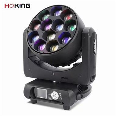 12x40W RGBW 4in1 LED Wash Moving Head Stage Light
