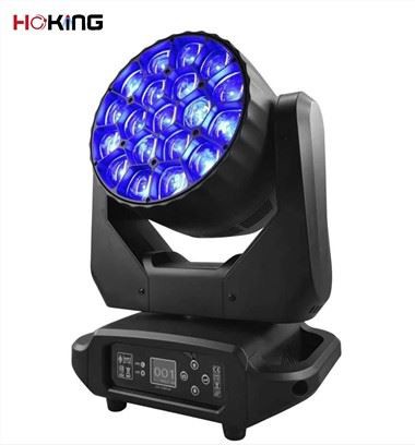 19x40W RGBW 4in1 LED Wash Moving Head Stage Light