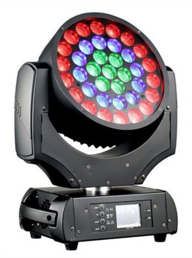 37x15W RGBW 4in1 LED Zoom Moving Head Light